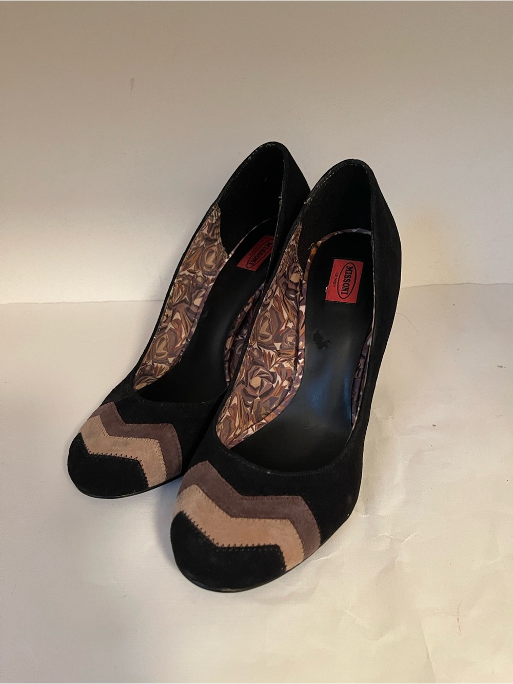 Missoni for Target Black Suede Chevron Accent Women’s Pumps